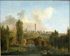 View of the Park of Méréville by Hubert Robert