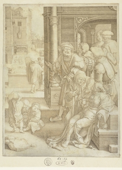 Virgilius in de mand by Hendrick Goudt