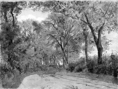 Winding Lane in a Wood by Lorenz Frølich