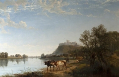 Windsor Castle from Clewer Meadows by Joseph Paul Pettit