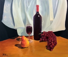 Wine and Fruits by Alexandre George Da Costa Neves