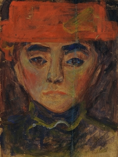 Woman with Red Hat by Edvard Munch