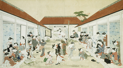 Women's Bathhouse and Laundry by Kitao Shigemasa