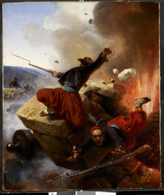 Zouaves at the Malakoff by Horace Vernet