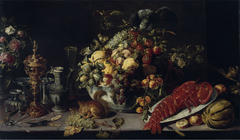 A Banquet Piece by Frans Snyders