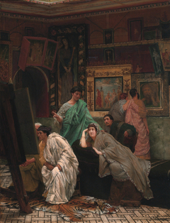 A Collection of Pictures at the Time of Augustus by Lawrence Alma-Tadema