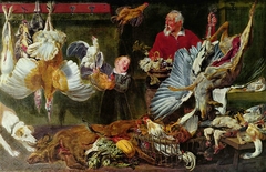 A game shop by Frans Snyders