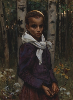 A Study of a Girl by Akseli Gallen-Kallela