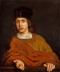 A Young Man in a Fur Cap by Adam Camerarius