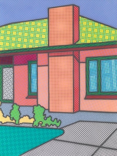 Actual Fractual by Howard Arkley