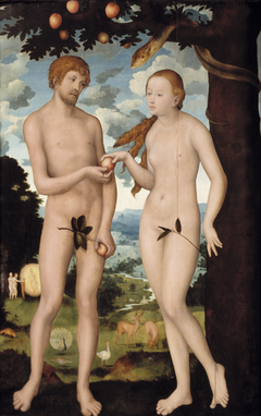 Adam and Eve by a follower of Lucas Cranach the Elder