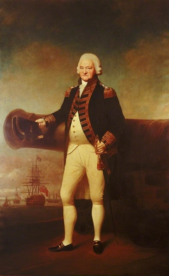 Admiral Sir Charles Saunders (1713?-1775) by Joshua Reynolds