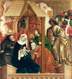 Adoration of the Kings (Wurzach altarpiece) by Hans Multscher