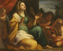 Allegory of Hope by Giuseppe Bartolomeo Chiari