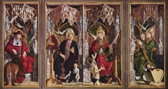 Altarpiece of the Church Fathers by Michael Pacher