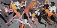 American People Series #20: Die by Faith Ringgold