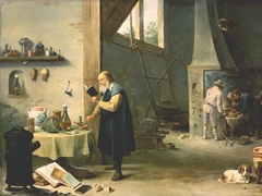 An Alchemist by David Teniers the Younger