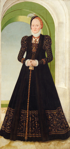 Anna of Denmark, Duchess of Saxony by Lucas Cranach the Younger