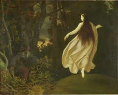 Apparition in the Forest (from Sleeping Beauty) by Moritz von Schwind