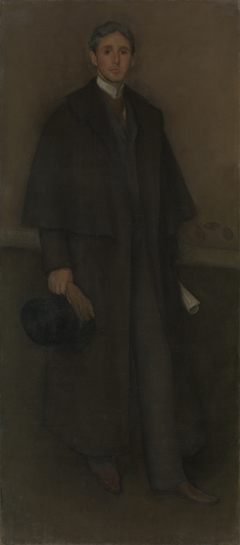 Arrangement in Flesh Color and Brown: Portrait of Arthur Jerome Eddy by James Abbott McNeill Whistler