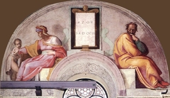 Azor and Zadok by Michelangelo