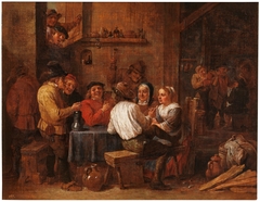 Bebedores y fumadores by David Teniers the Younger