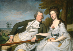 Benjamin and Eleanor Ridgely Laming by Charles Willson Peale