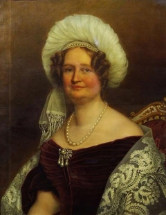 Bildnis Maria Augusta Herzogin von Sachsen by Joseph Karl Stieler