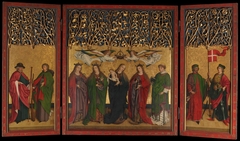 Burg Weiler Altar Triptych by Master of the Burg Weiler Altarpiece