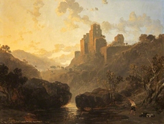 Capriccio Landscape (called View of Rosslyn Castle) by David Roberts