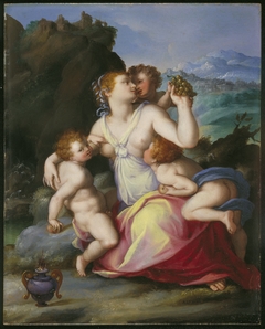 Charity by Alessandro Allori