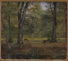 Charlottenlund Wood, North of Copenhagen by Lorenz Frølich