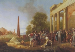 Christ and the centurion of Capernaum by Bartholomeus Breenbergh