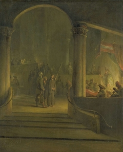 Christ before Caiaphas by Aert de Gelder