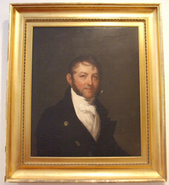 Colonel George Gibbs  (1776-1833), M. A. (Hon.) 1808 by anonymous painter