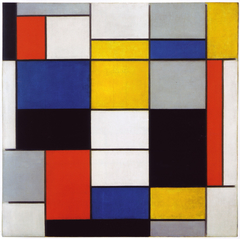 Composition A by Piet Mondrian