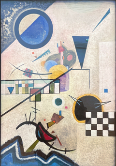 Contrasting Sounds by Wassily Kandinsky