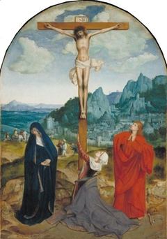 Crucifixion, with the Virgin and Saint John by Quentin Matsys