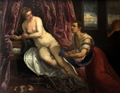 Danae by Tintoretto