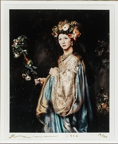 Daughter of Art History: Portrait Flora by Yasumasa Morimura