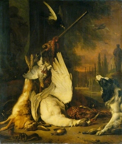 Dead Game and a Springer Spaniel by Jan Weenix