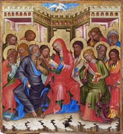 Descent of the Holy Ghost by Master of Vyšší Brod