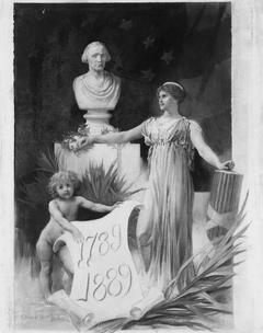 Design for the Washington Centennial Celebration, Souvenir by Edwin Blashfield