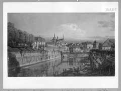 Dresden, am Zwinger by Bernardo Bellotto