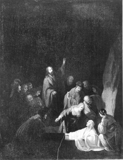 Erweckung des Lazarus by Willem de Poorter