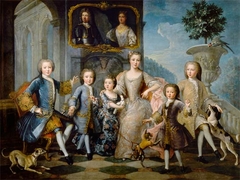 Family of the Duke of Valentinois by Pierre Gobert