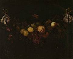 Festoon of Fruits by Johannes Borman