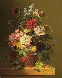 Flower Still-life by Arnoldus Bloemers