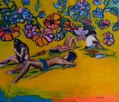 Flowerbathers by Katrine Storebo