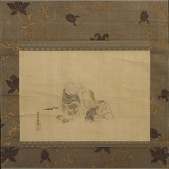 Four Sleepers by Kanō Tan'yū